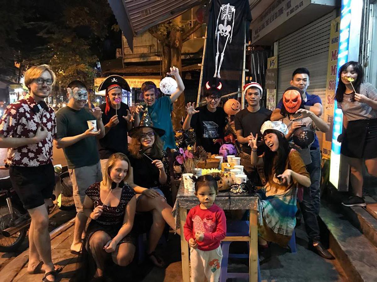 Daisy Hostel Hanoi Exteriör bild