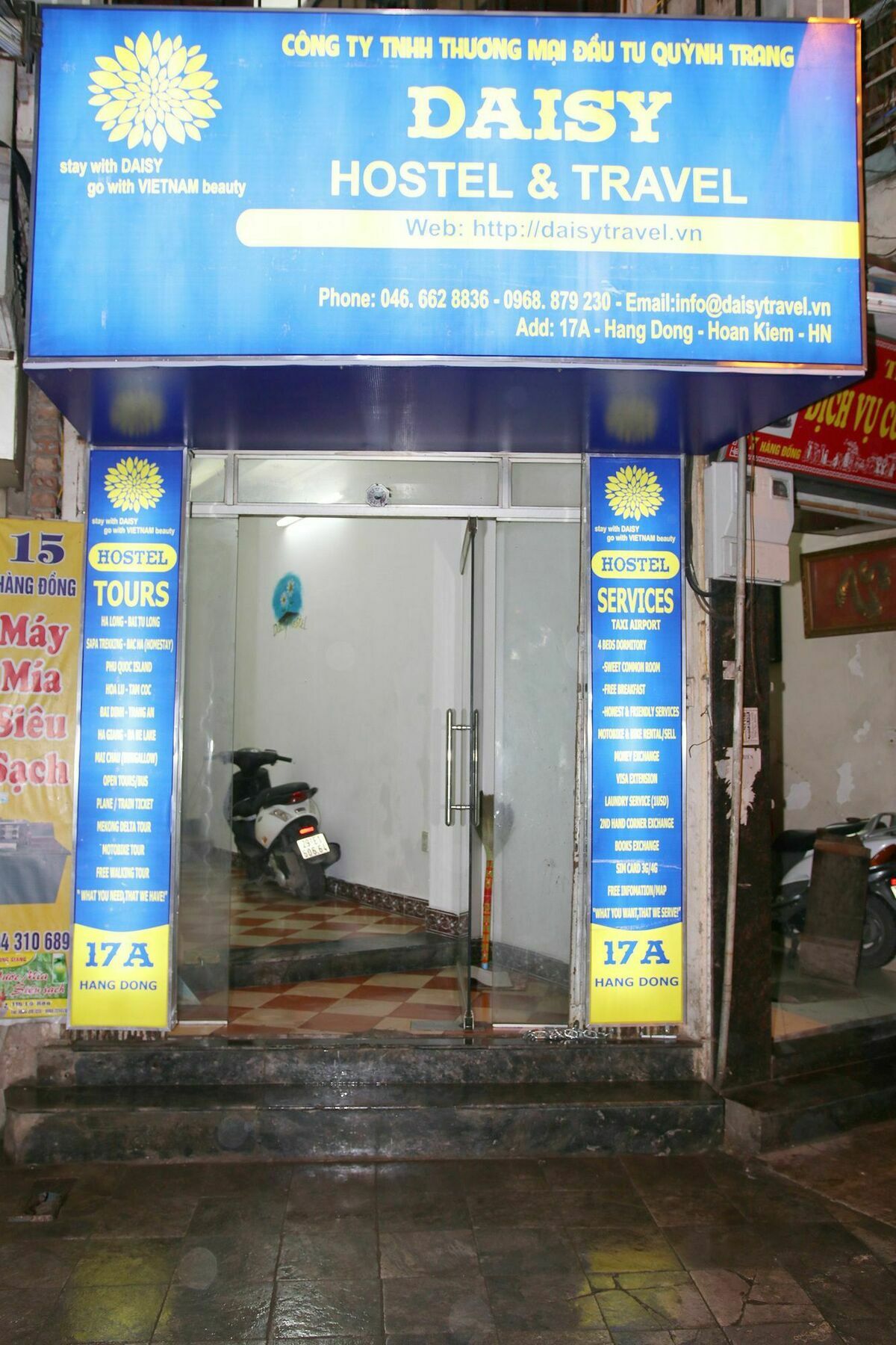 Daisy Hostel Hanoi Exteriör bild